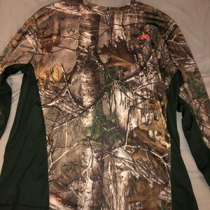 Camo shirt.